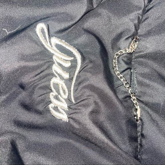 Guess women’s puffer coat jacket in black zip up SZ Sm black down full zip - Picture 4 of 12